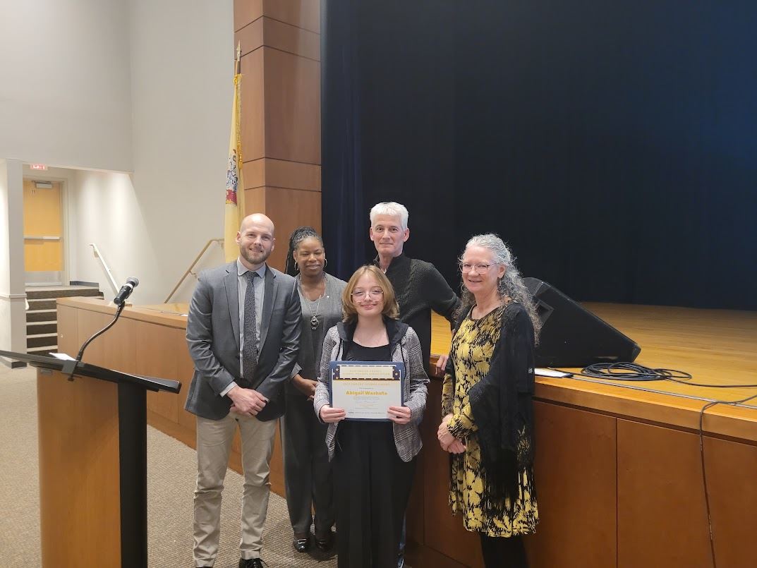 RMS Student Awarded the Hunterdon County SBA Unsung Hero Award!